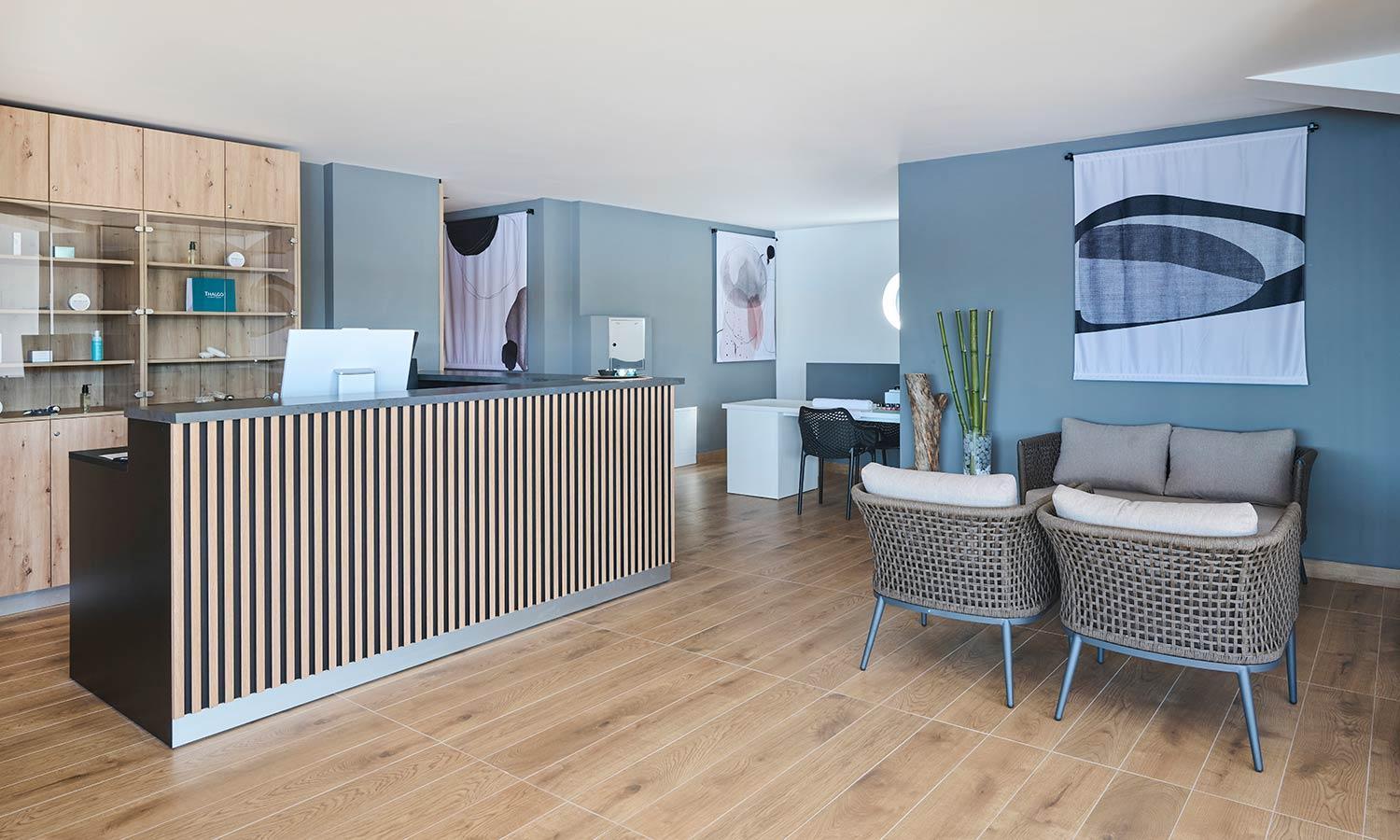 Aminess Style Glamping Villas & Holiday Homes Atea Njivice Exteriör bild Reception area