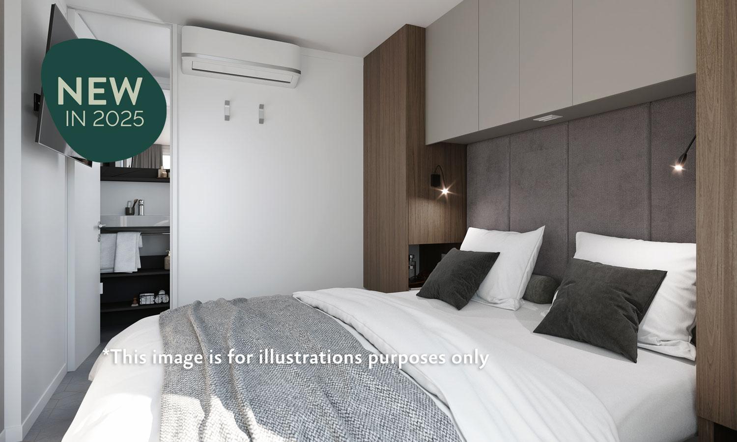 Aminess Style Glamping Villas & Holiday Homes Atea Njivice Exteriör bild Bedroom