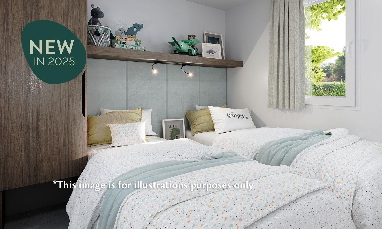 Aminess Style Glamping Villas & Holiday Homes Atea Njivice Exteriör bild The proposed bedroom