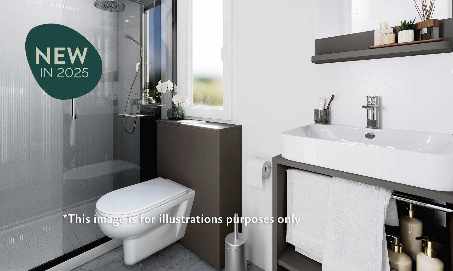 Aminess Style Glamping Villas & Holiday Homes Atea Njivice Exteriör bild Bathroom