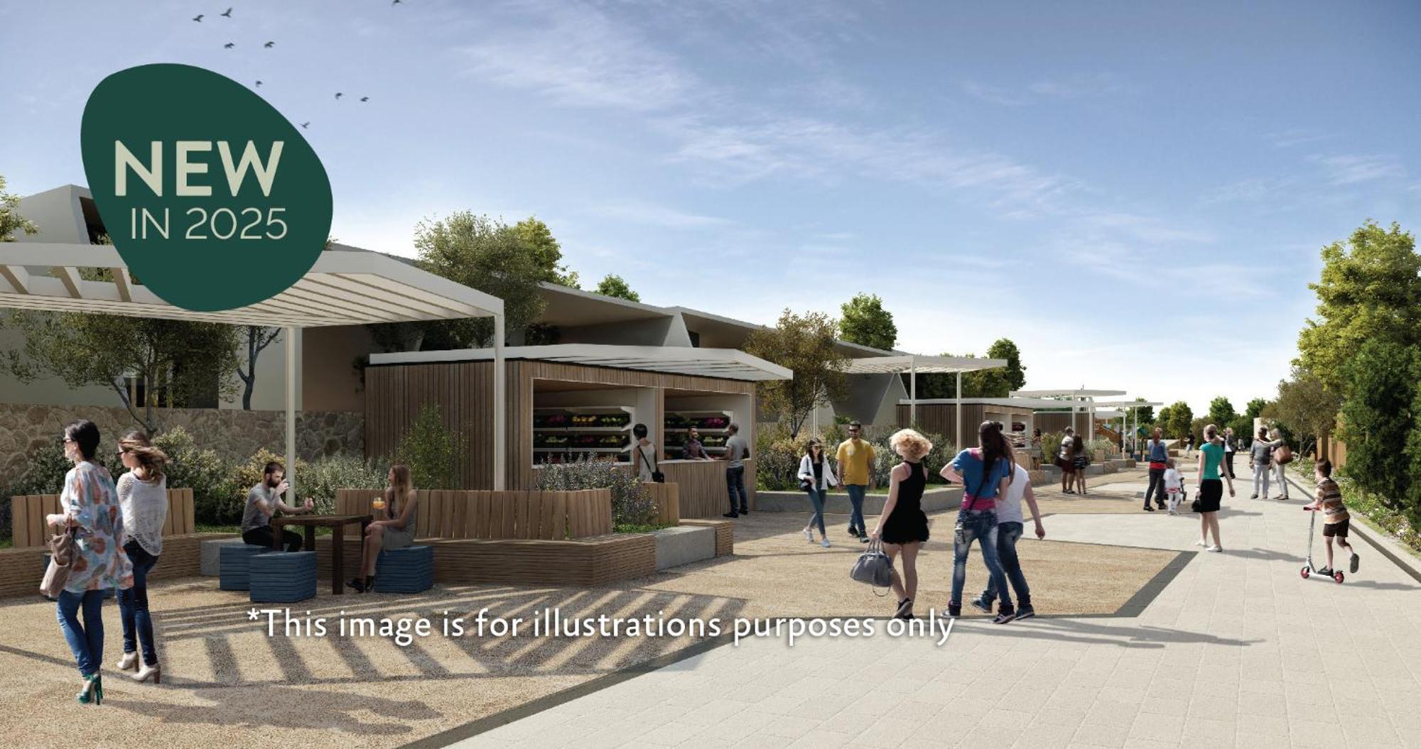 Aminess Style Glamping Villas & Holiday Homes Atea Njivice Exteriör bild Artist's impression of the new station