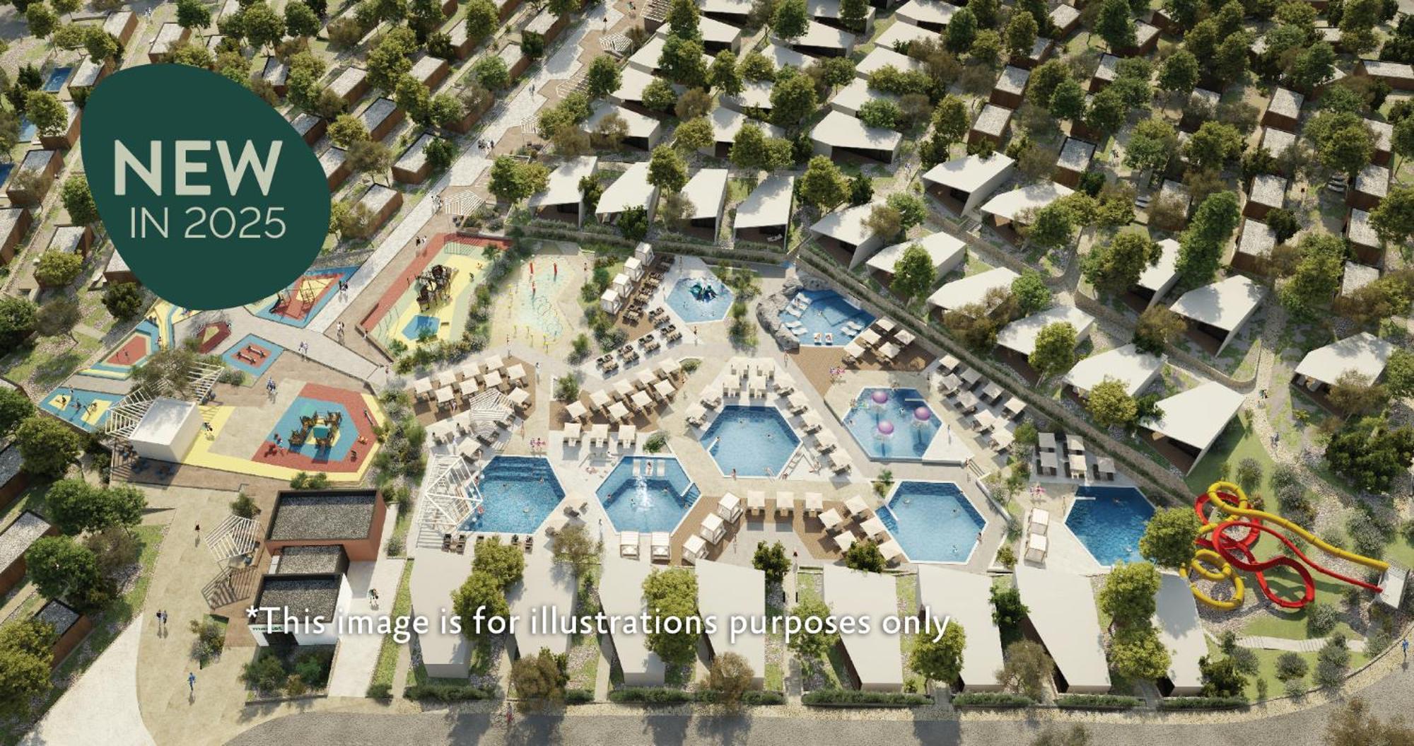 Aminess Style Glamping Villas & Holiday Homes Atea Njivice Exteriör bild The proposed Village