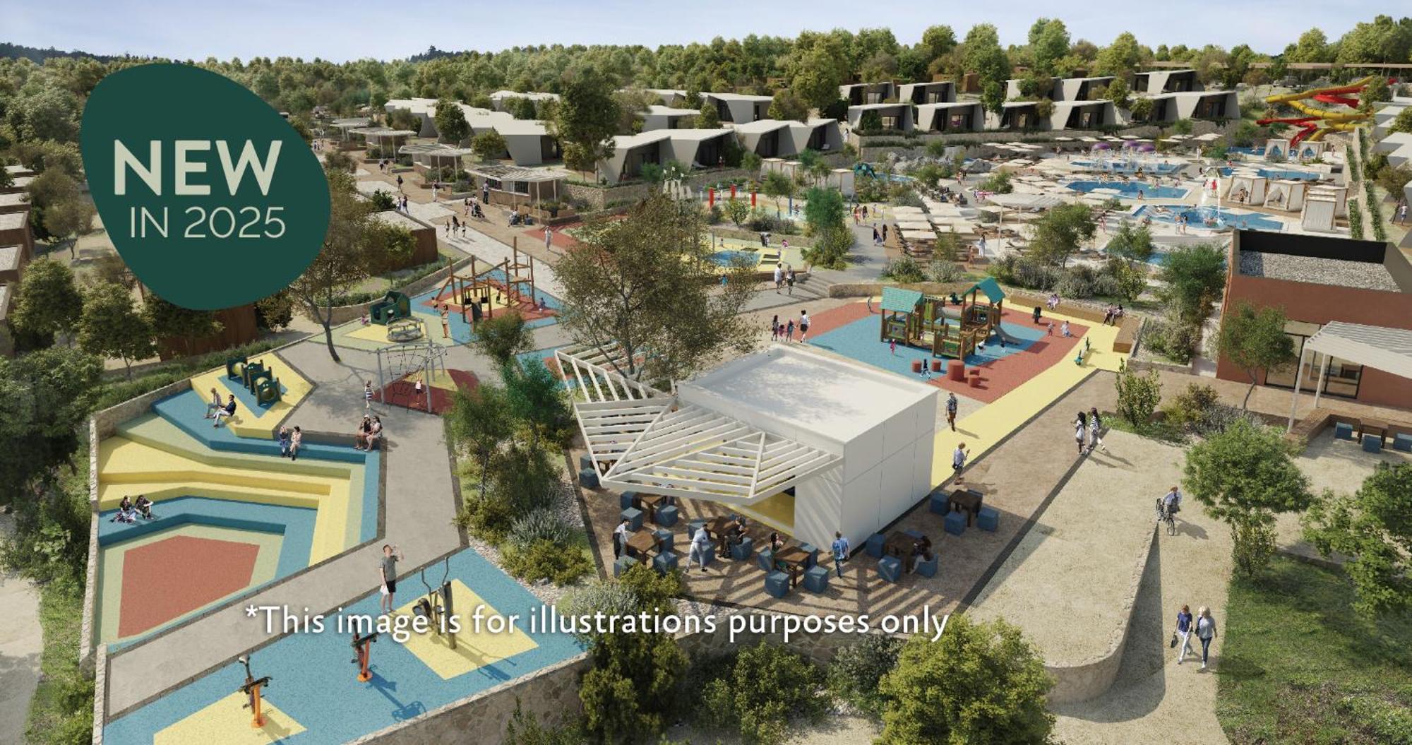 Aminess Style Glamping Villas & Holiday Homes Atea Njivice Exteriör bild Artist's impression of the proposed National Children's Museum
