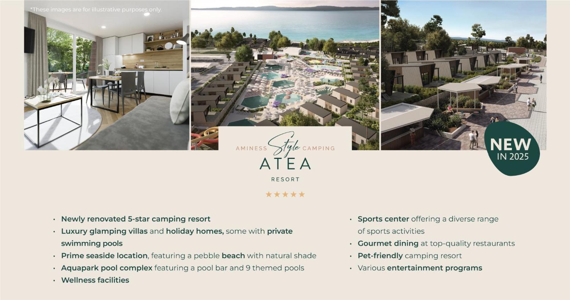 Aminess Style Glamping Villas & Holiday Homes Atea Njivice Exteriör bild